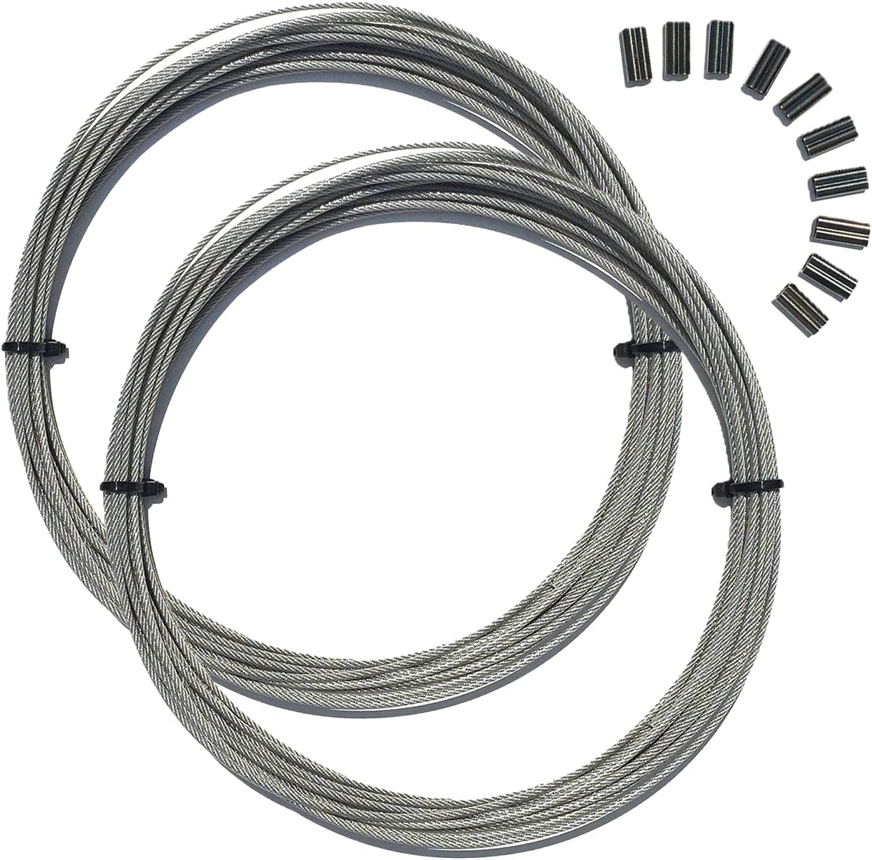 MagBay Lures 49 Strand Cable 7x7 Stainless Steel Fishing Wire Leader Kit