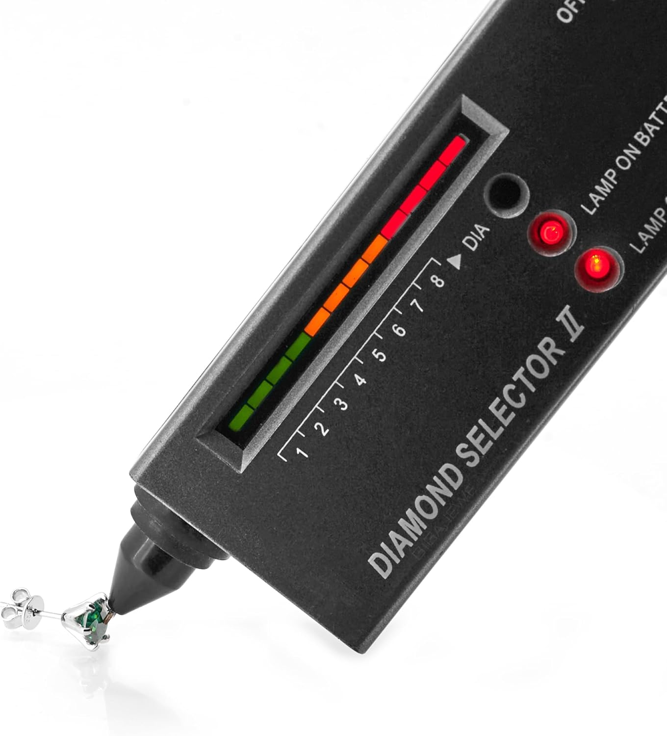 GIGAJEWE Moissanite Stud Earring Round Cut Total 2.0ct,18K White Gold Plated Silver Earring for Women Men… - Image 6