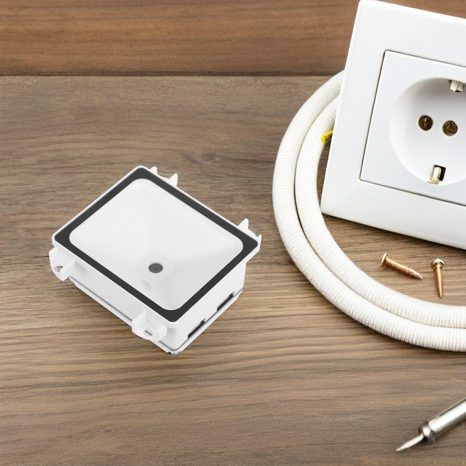 HEALLILY Scatola di Scansione Codici a Barre e Interfaccia Intuitiva in Plastico con Interfaccia USB, Compatibilità Ampia per Tornelli e Distributori Automatici