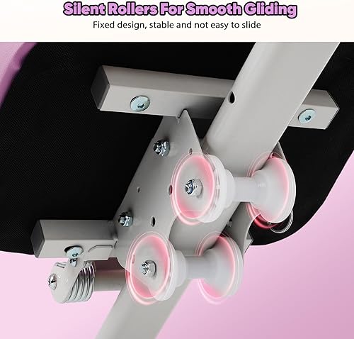 Miniatura 8 de FAHKNS Máquina de entrenamiento abdominal ajustable 6 en 1, equipo multifuncional de entrenamiento abdominal para gimnasio en casa, ejercicio de