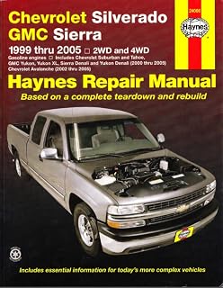 Chevrolet & GMC Pick-ups Automotive Repair Manual: Chevrolet Silverado and Gmc Pick-ups (1999 Through 2005) (Hayne's Automotive Repair Manual)
