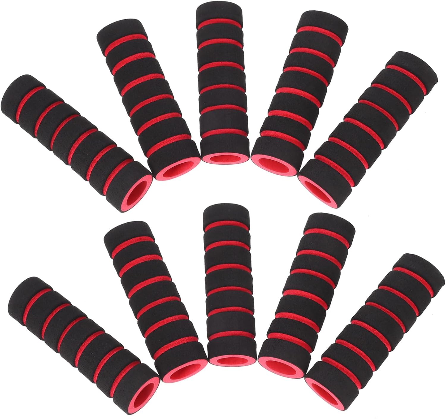 Kichvoe 10pcs Leg Extension Machine Covers Replacement Sponge Rollers for Gym Equipment Soft Cushioned Pads for Ab Training Accessories Durable and Easy to Roller Pads