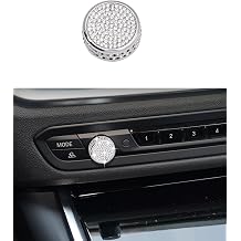 CONGCONG for BMW Bling Volume Tune Button Crystal Accessory Interior Knob Cover Compatible Fit BMW 330 i 2020-2022/X3 2021-2022/430 2021-2022/ X4 2022-2023/ X5 2019-2023/X6 2020-2023 Volume