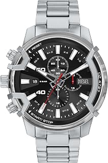 Diesel Griffed Chronograph Stainless Steel Men's Watch (Model: DZ4727)