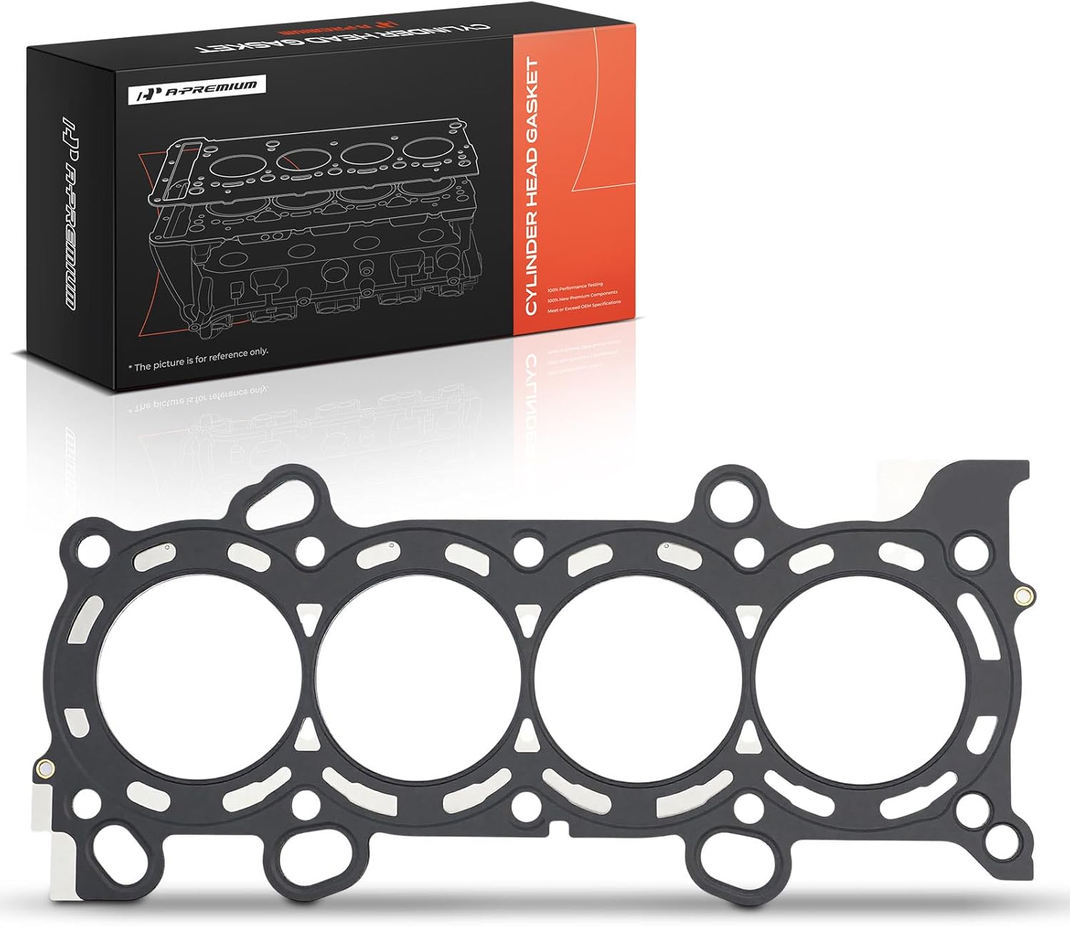 A-Premium L4 2.4L Engine Cylinder Head Gasket Compatible with Honda Accord 2003-2005, Element 2003-2006, Multi-Layer Steel