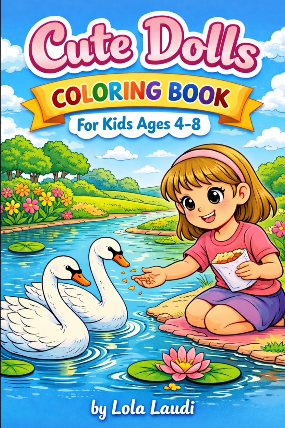 Coloring Book: Dolls: A Coloring Journey Through Creativity and Everyday Life