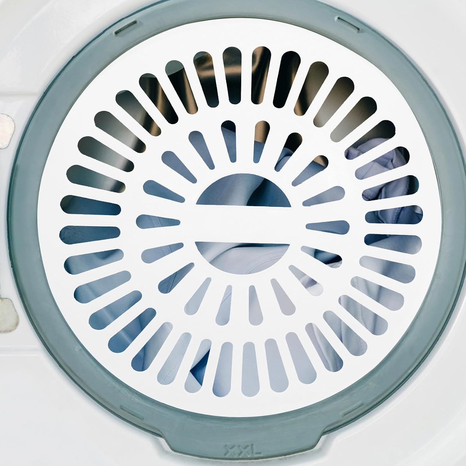 LABRIMP 2pcs Washer Spin Basket Press Plate Universal Spin Dryer Cloth Holder Laundry Fixing Plate for Garment Dryer, Quick Dry Laundry Helper for Household Use