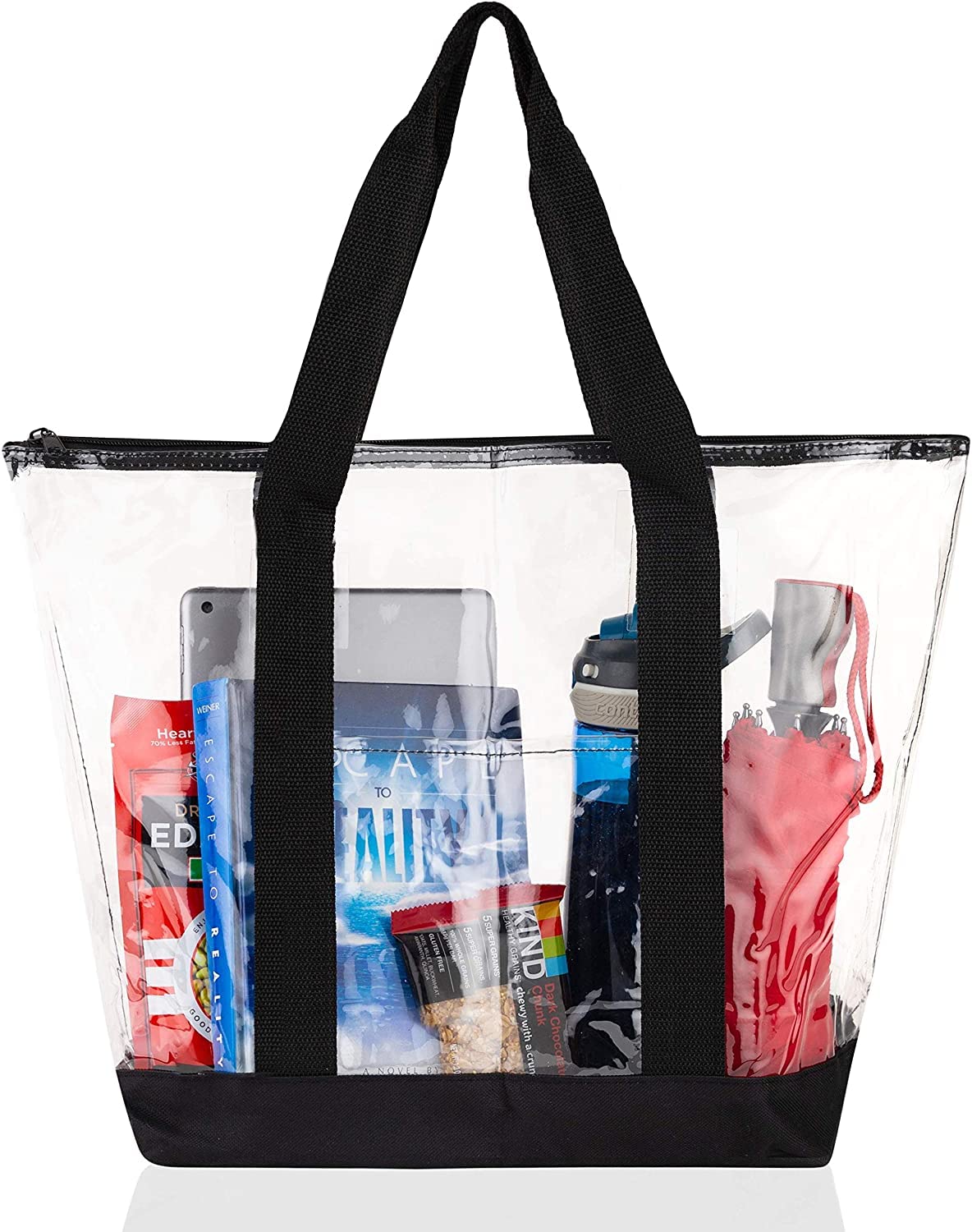 Girls Sturdy International Tree Clear Shoulder Tote Bag Stadium Approved, Cold-Resistant, Lightweight And Waterproof, Transparent Tote Bag And Gym Clear Bag, (Small), Shoulder Tote (B09DJXYQFS) Amazon Price History, Amazon Price Tracker