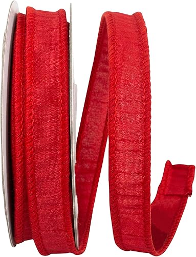 Miniatura 48 de Reliant Ribbon 92975W-056-10F Dupioni Supreme - Listón con borde de alambre, 4 pulgadas x 10 yardas, color menta