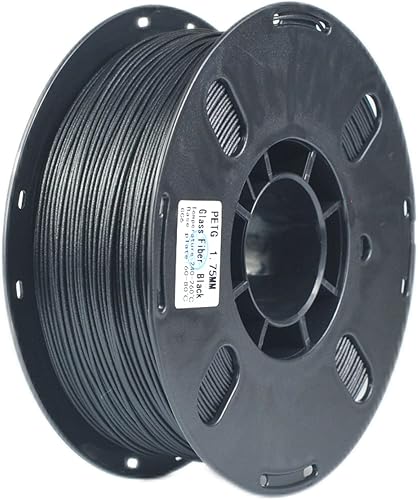 Miniatura 5 de RANKI Filamento de policarbonato de fibra de vidrio de 0.069 in, 2.2 lbs, filamento de impresora 3D de fibra de vidrio ultraduro para uso en