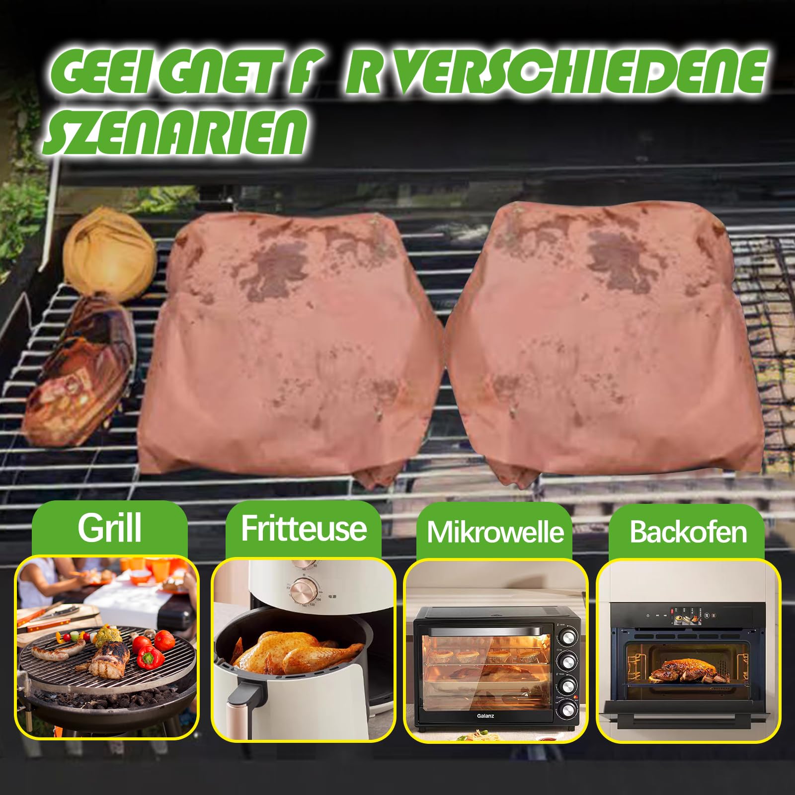 Metzgerpapier Pink, 30CM x 30M Festes & Unbeschichtetes Metzgerpapier, Food Grade Kraft Paper for Grill, Smoker, Fish Meat, Grill, Butcher Paper for Smoking Meat