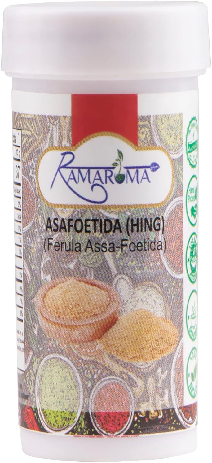 Ramaroma Asafetida (Hing) Ground 0.35oz (10g) All