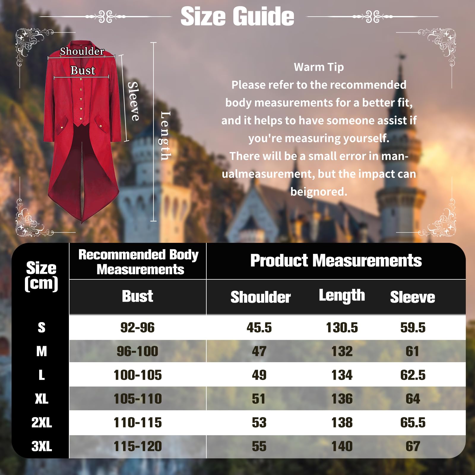 Costumi medievali da uomo, costumi vittoriani per gli uomini