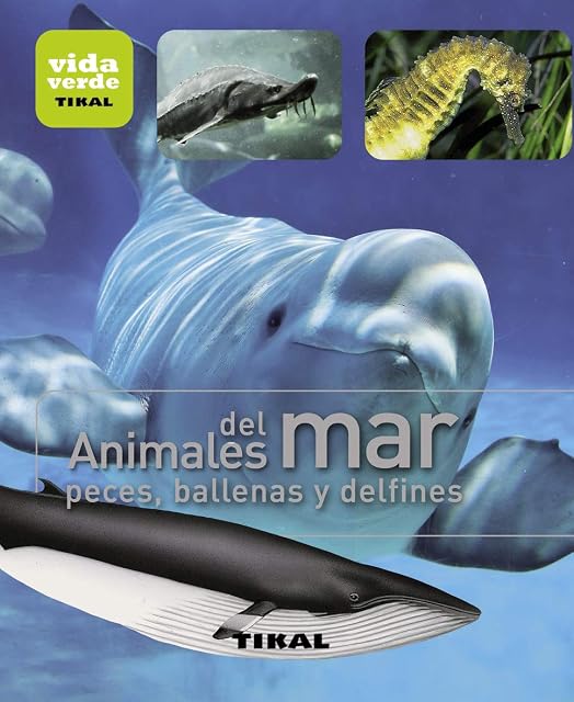 Portada de Animales del mar. Peces, ballenas y delfines