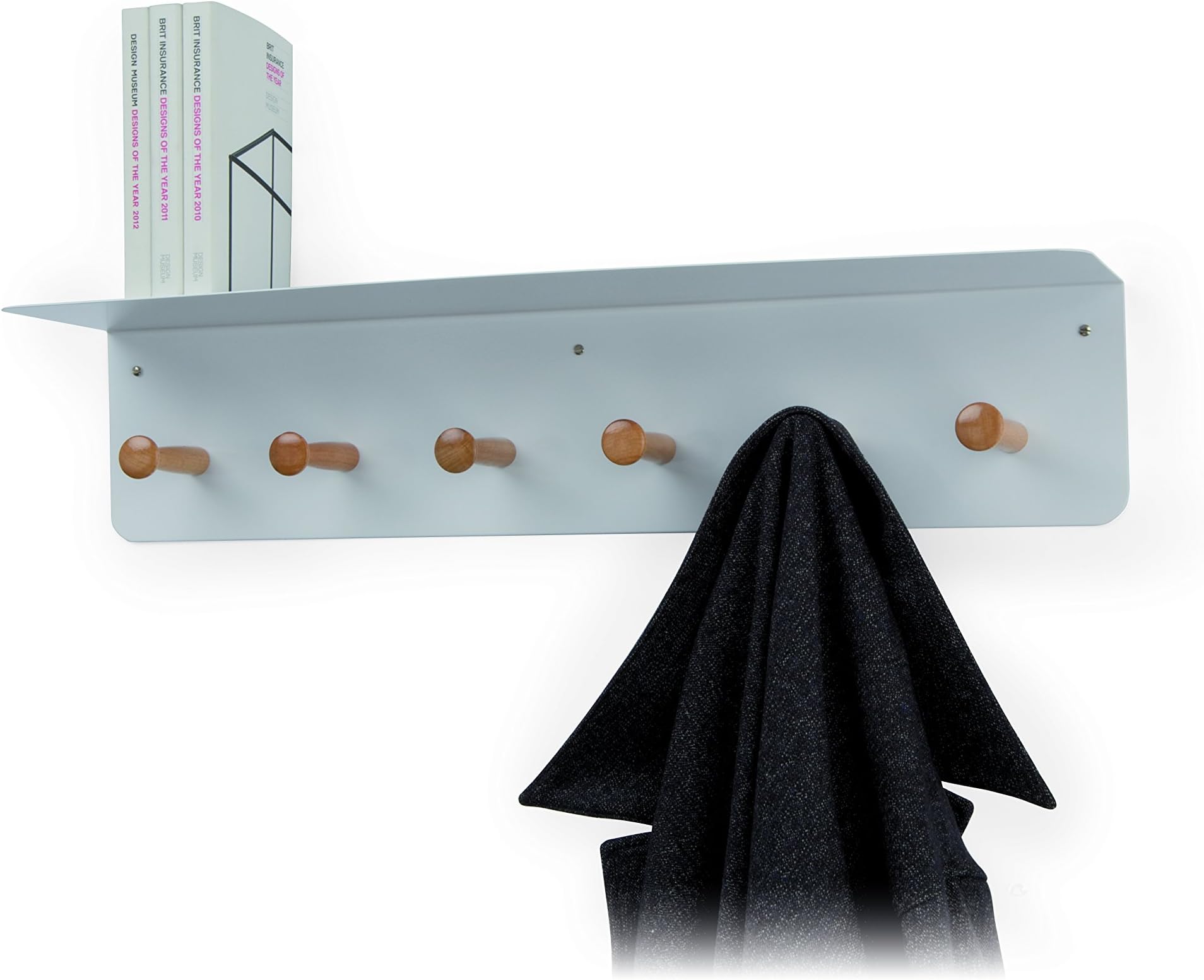 Universal Expert Coat (Six Beech Wood Hooks for Coats & Scarves)