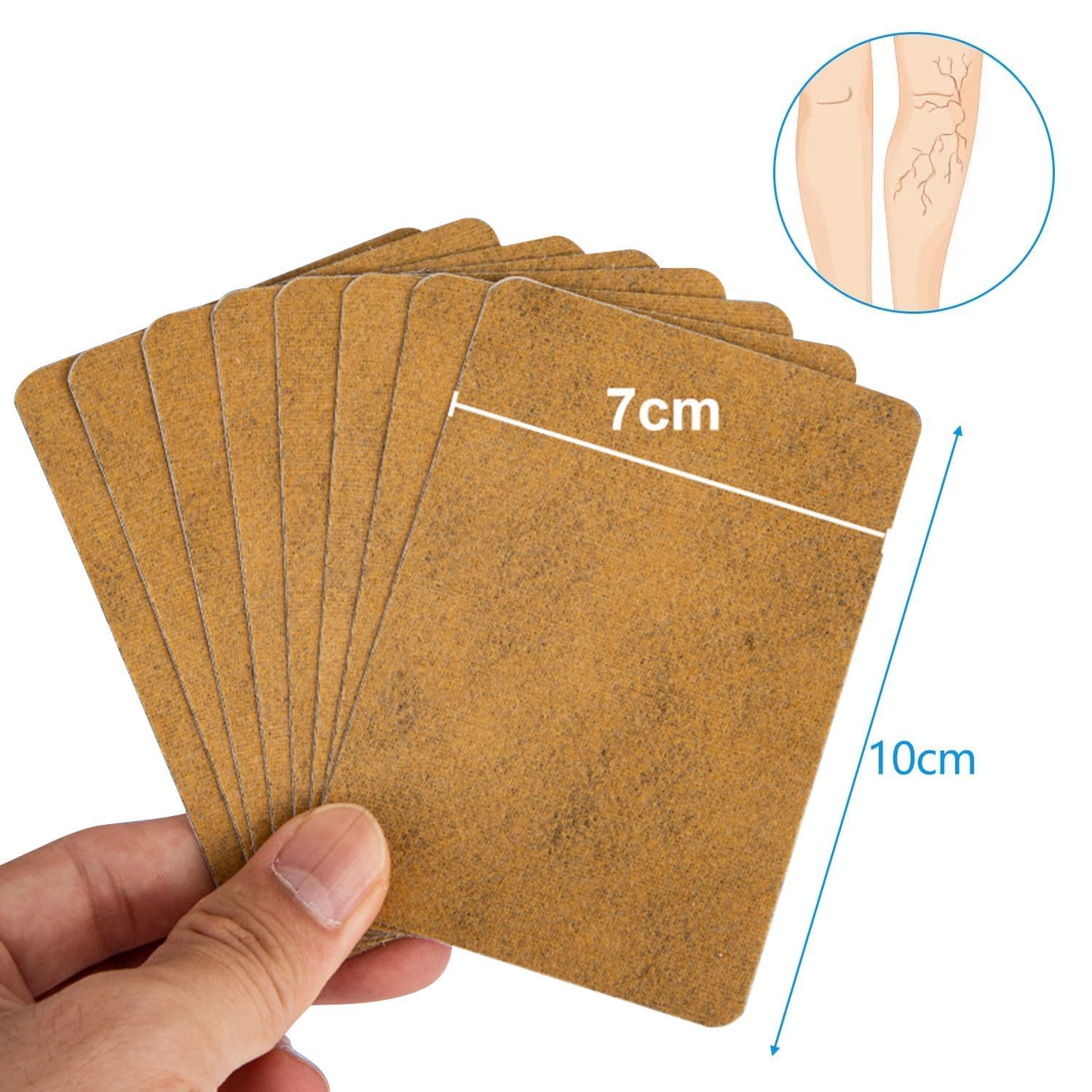 Parches para Piernas, 8 Piezas