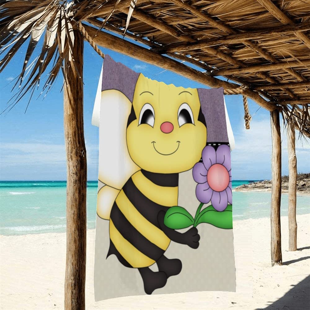 Telo Da Spiaggia In Microfibra Con Personaggi Anime, 130x80 Cm, Morbido E Assorbente, Asciugamano Da Bagno Portatile Per Viaggi E Piscina, Nero