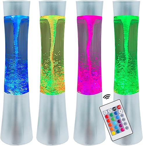 LAMZZP Lámpara de tornado, lámpara de magma, lámparas de magma tornado para niños y adultos, lámpara de mesa automática de 12 pulgadas que cambia de