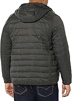 Vista 5 de Tienda Essentials Men's Lightweight Water-Resistant Packable Hooded Puffer Jacket