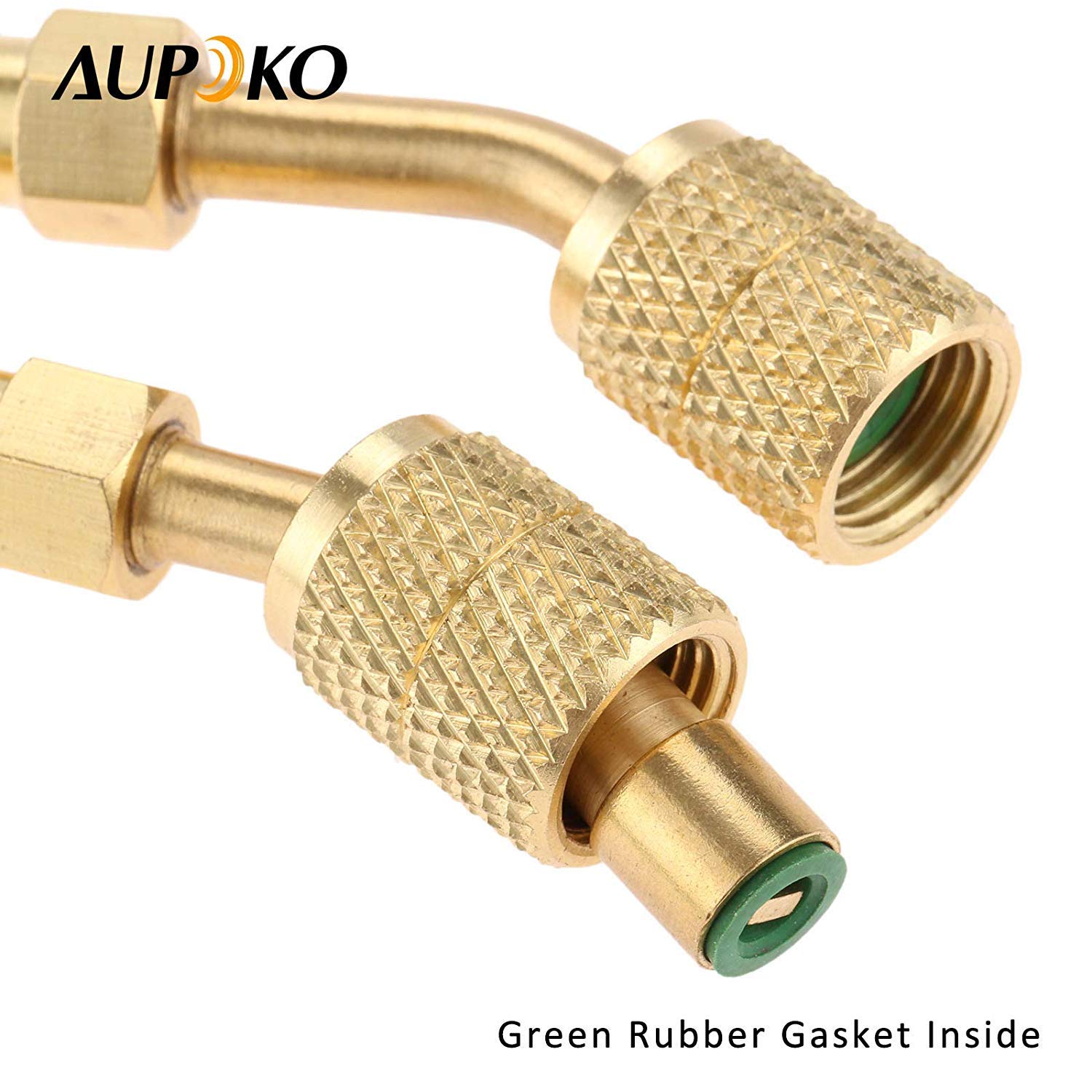 Adattatore R410A Per Tubi A/C - 1/4" Maschio SAE A 5/16" Femmina, Ottone - Foto 7