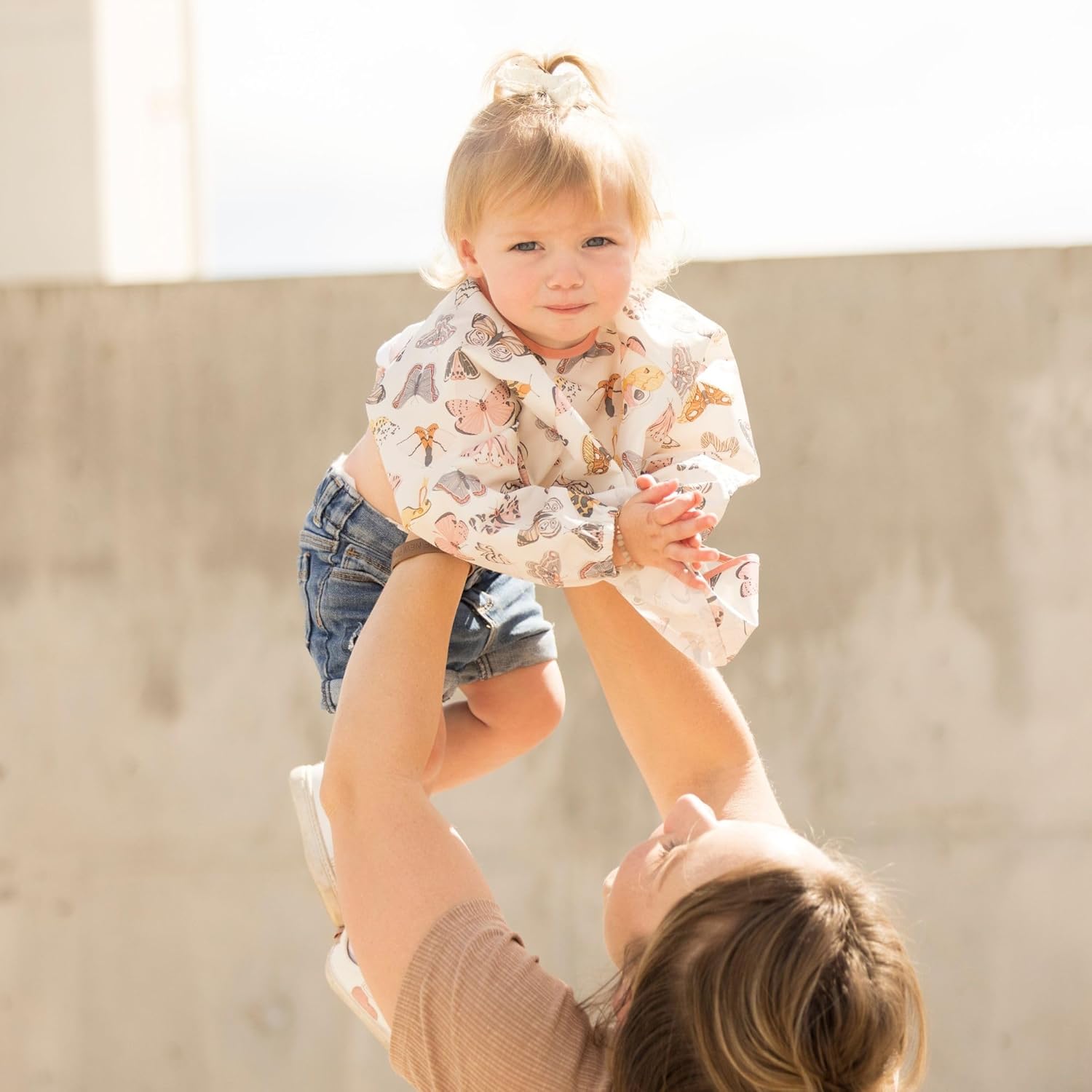 Tiny Twinkle Long Sleeve Bib for Babies & Toddlers | Waterproof Smock Bib for Eating | Machine Washable & Mess-Proof Feeding Essentials | Newborn Shower Gift (Flutter, 6–24M) - Image 5