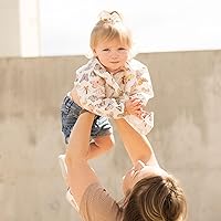 Vista 4 de Tiny Twinkle - Babero a prueba de suciedad para bebés y niños pequeños, bonito, de manga larga, impermeable, lavable a máquina, cierre a prueba