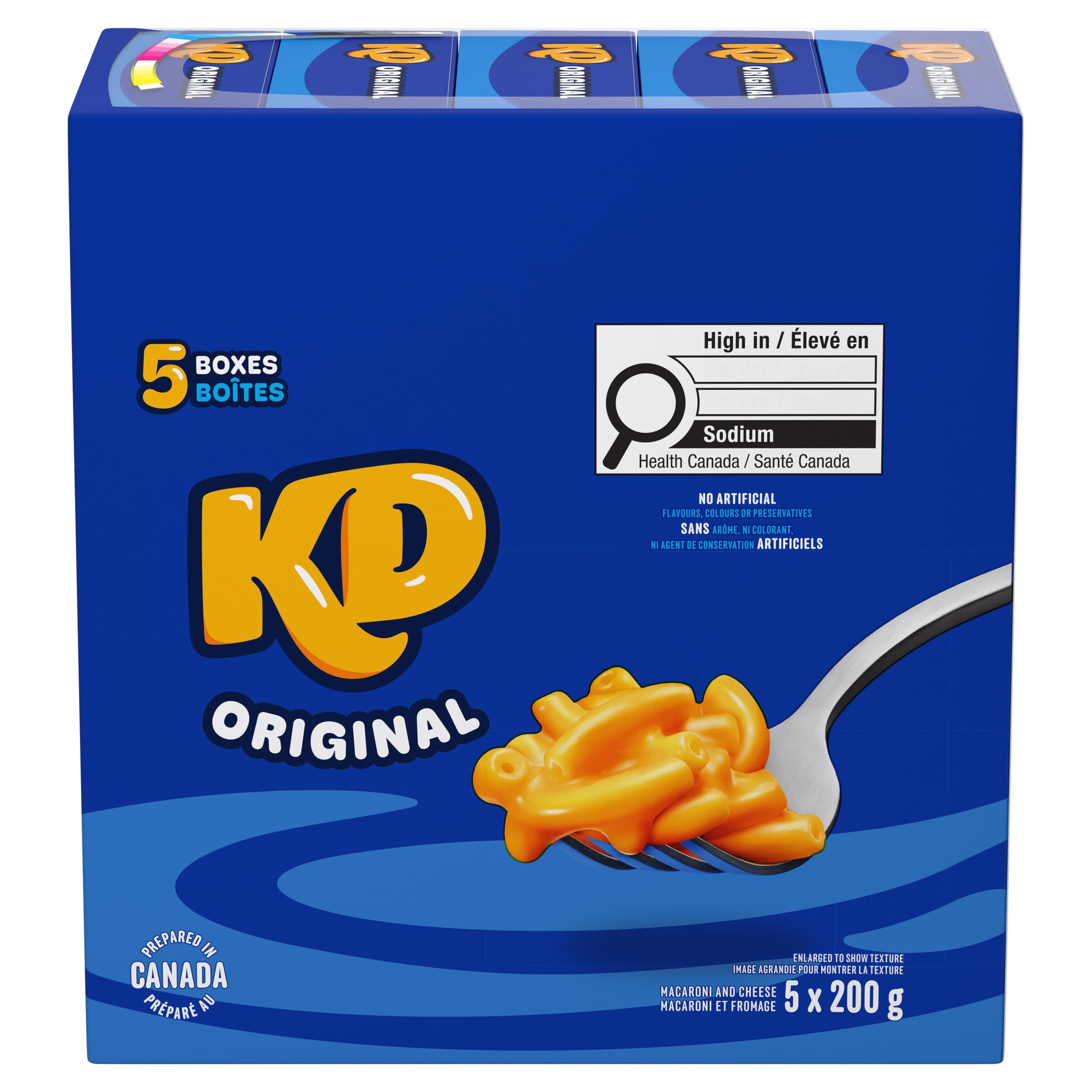 Kraft Dinner Original Macaroni and Cheese Dinner 200 g 5 ct Pack