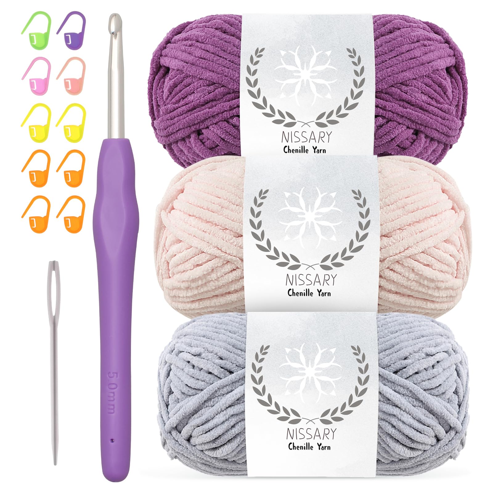 chenille wolle zum häkeln