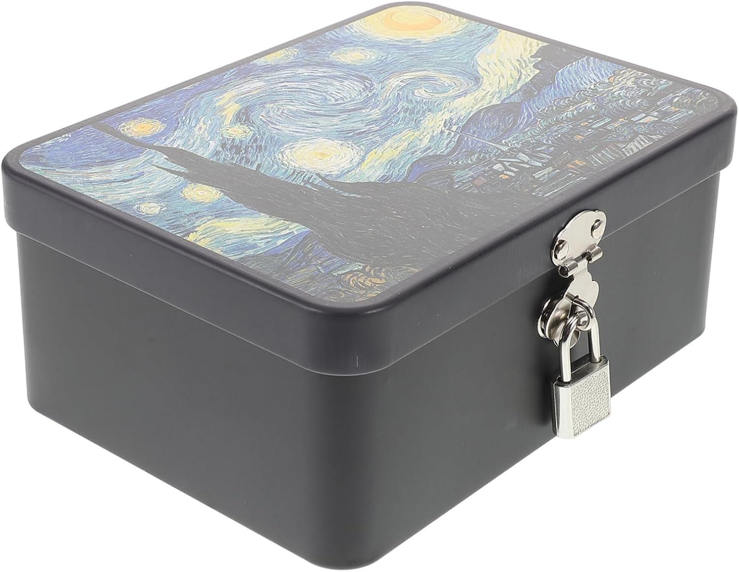 CHILDWEET Box Food Storage Container Jewelry Case Tin