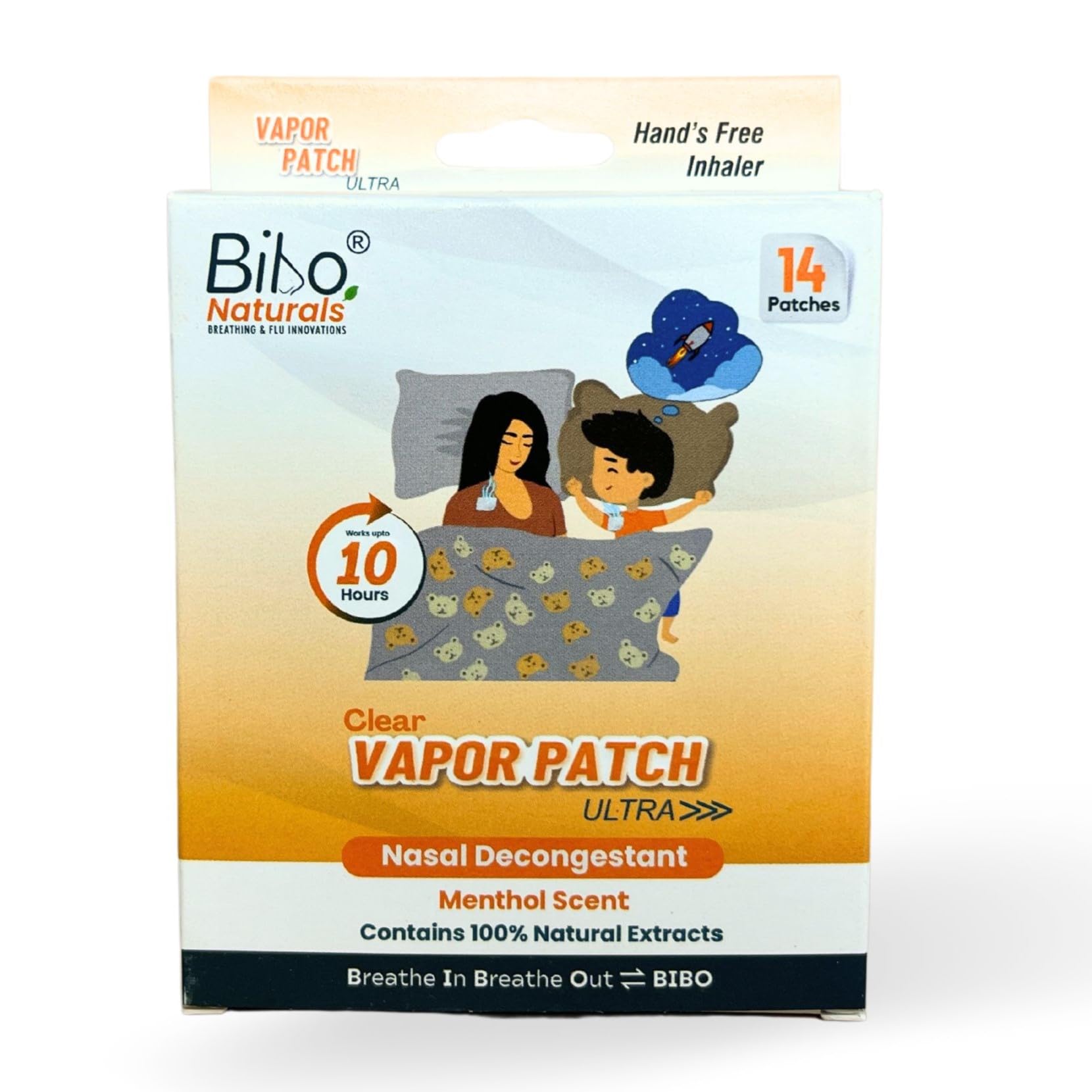 Bibo Clear Vapour Patch | A Hands Free Inhaler | Naturally Ease Blocked Nose | Premium Ayurveda - Immunity Protector | 14 Patches Pack (B085MN4N91) Amazon Price History, Amazon Price Tracker