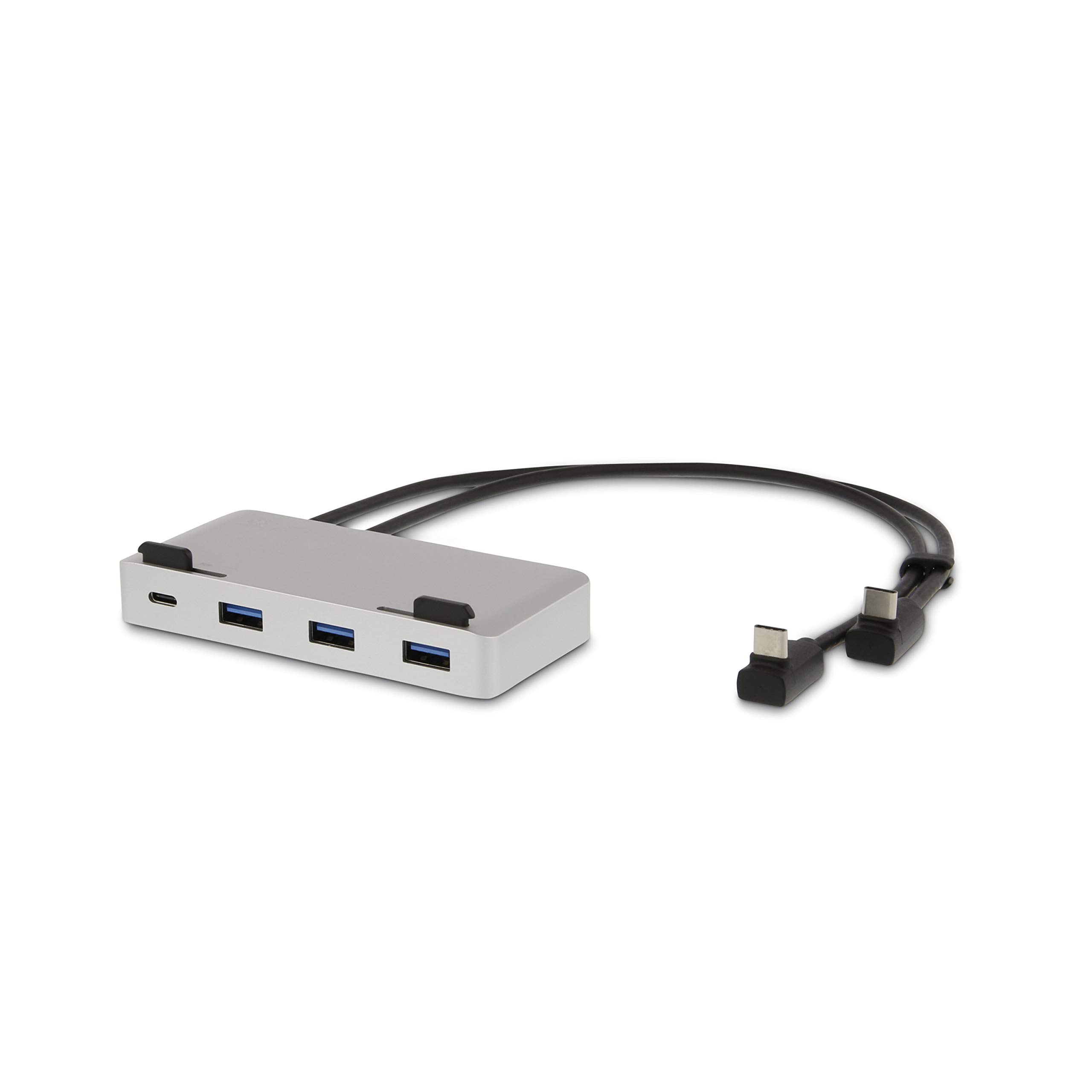 Dock USB-C LMP ProStand 4K, USB-C, 3x USB 3.0, HDMI, Mini-DP, Gigabit, 2x USB-C, argento
