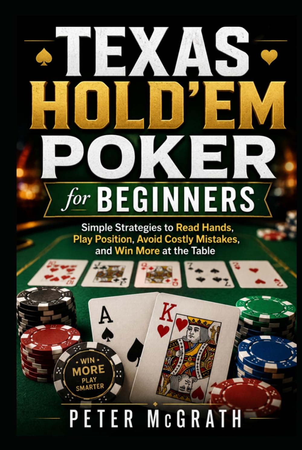 Texas Hold’em Poker for Beginners: Simple Strategies to Read Hands, Play Position, Avoid Costly Mistakes, and Win More at the Table (Casino Games Mastery)