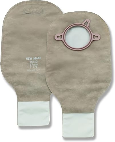 Hollister Filtro Ostomía Bolsa Nueva Imagen Sistema de Dos Piezas 12 Longitud Drenable 18164 Vendido por Caja