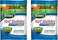 Vista 11 de Scotts Turf Builder fertilizante para césped - Con repelente para crabgrass HALTS