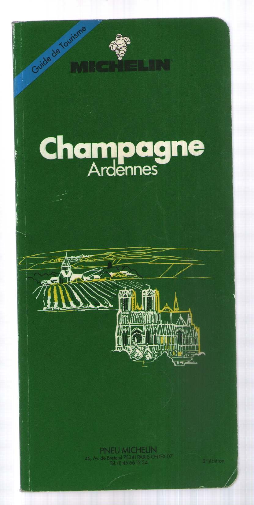Michelin Champagne Ardennes/Green Guide/French