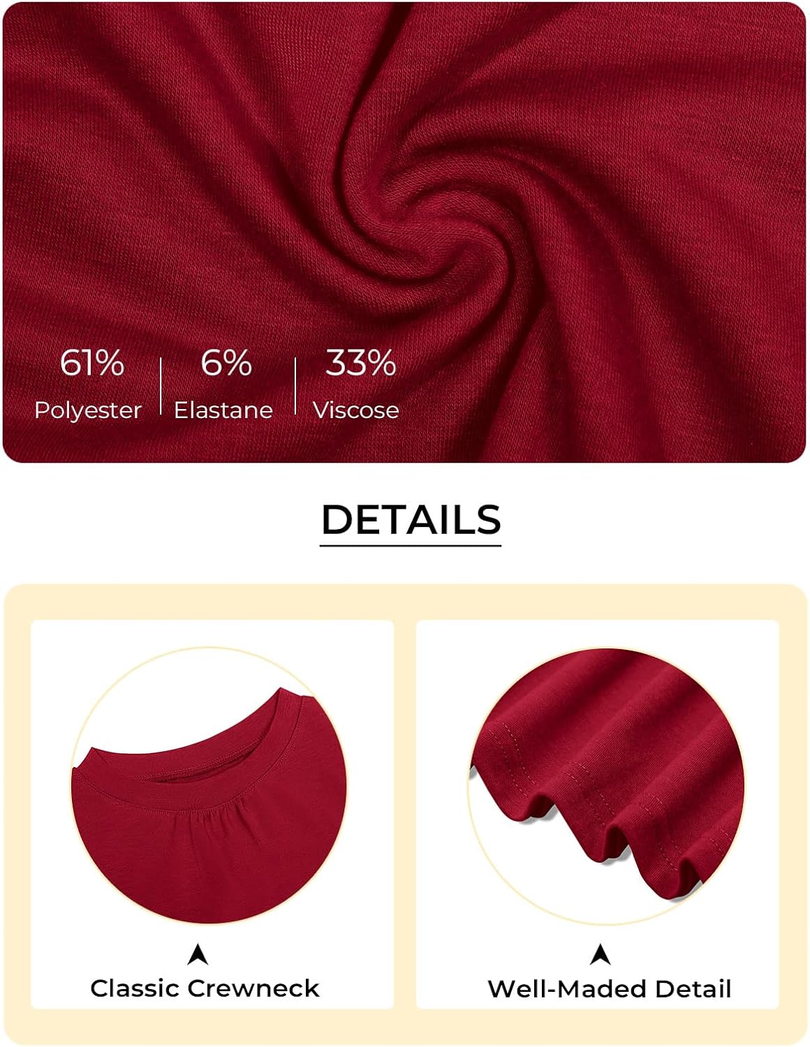 Haloumoning Girls Long Sleeve Tees Kids Casual Crewneck Pleated T Shirts Cute Fall Tops 5-14 Years - Image 5