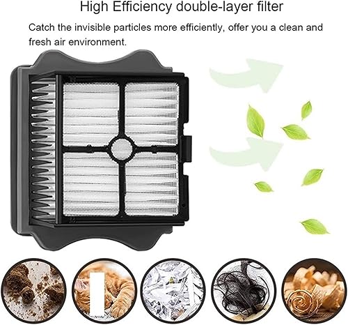 Miniatura 6 de Cepillo de rodillo de repuesto filtro HEPA compatible con Tineco Ifloor 3 y Floor One S3 inalámbrico húmedo seco aspirador accesorios