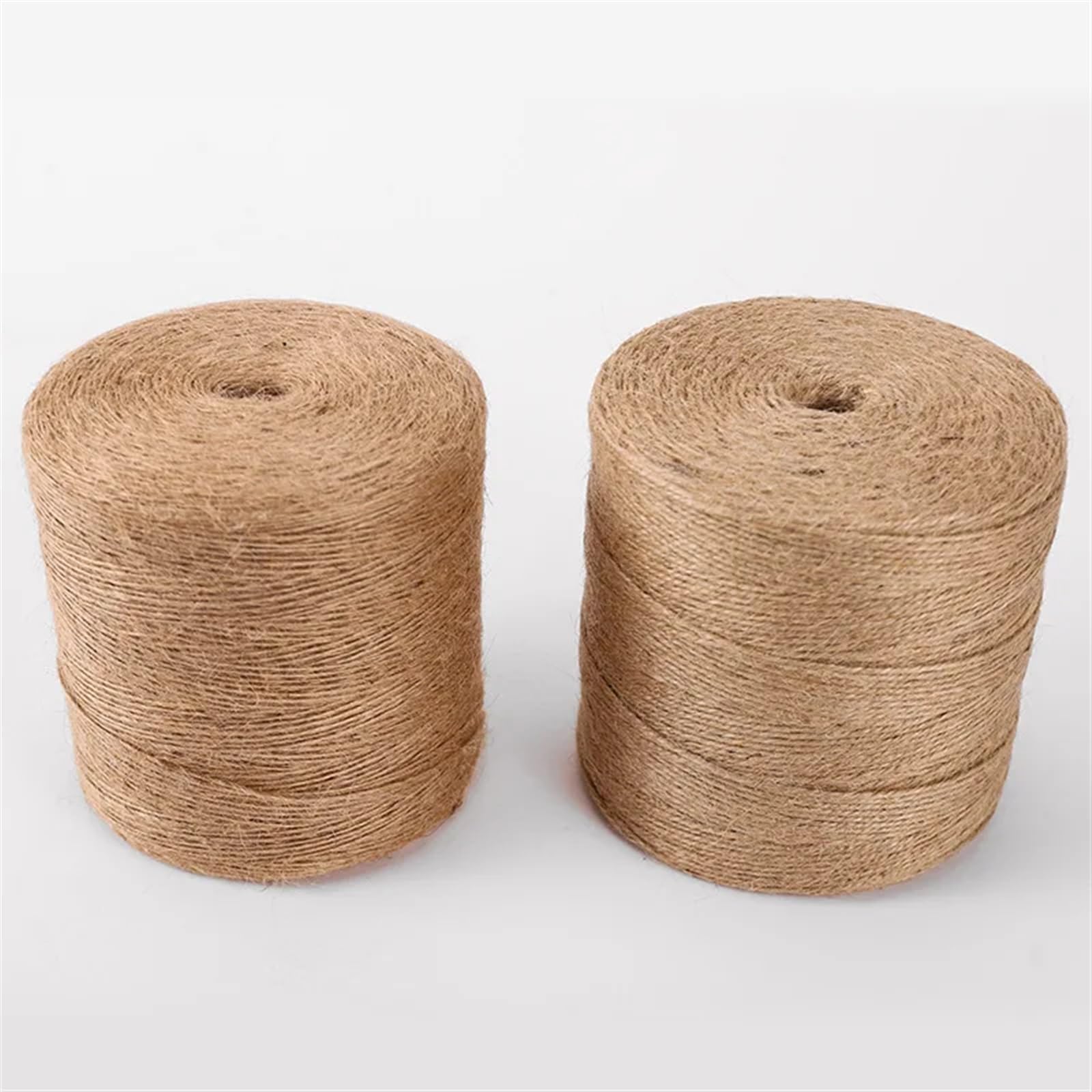 Corda di iuta Corda di canapa a 3 strati, filato naturale intrecciato, spago iuta for fai da te, artigianato, matrimonio, giardino, decorazione