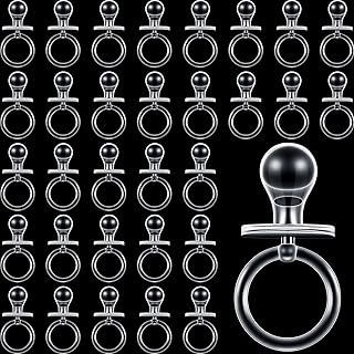 72 Pieces 2.75 Inch Acrylic Baby Pacifier Clear Baby Pacifiers Baby Shower Favors Gender Reveal Party Decorations for Birthday Party Favors Table Scatter Necklaces()