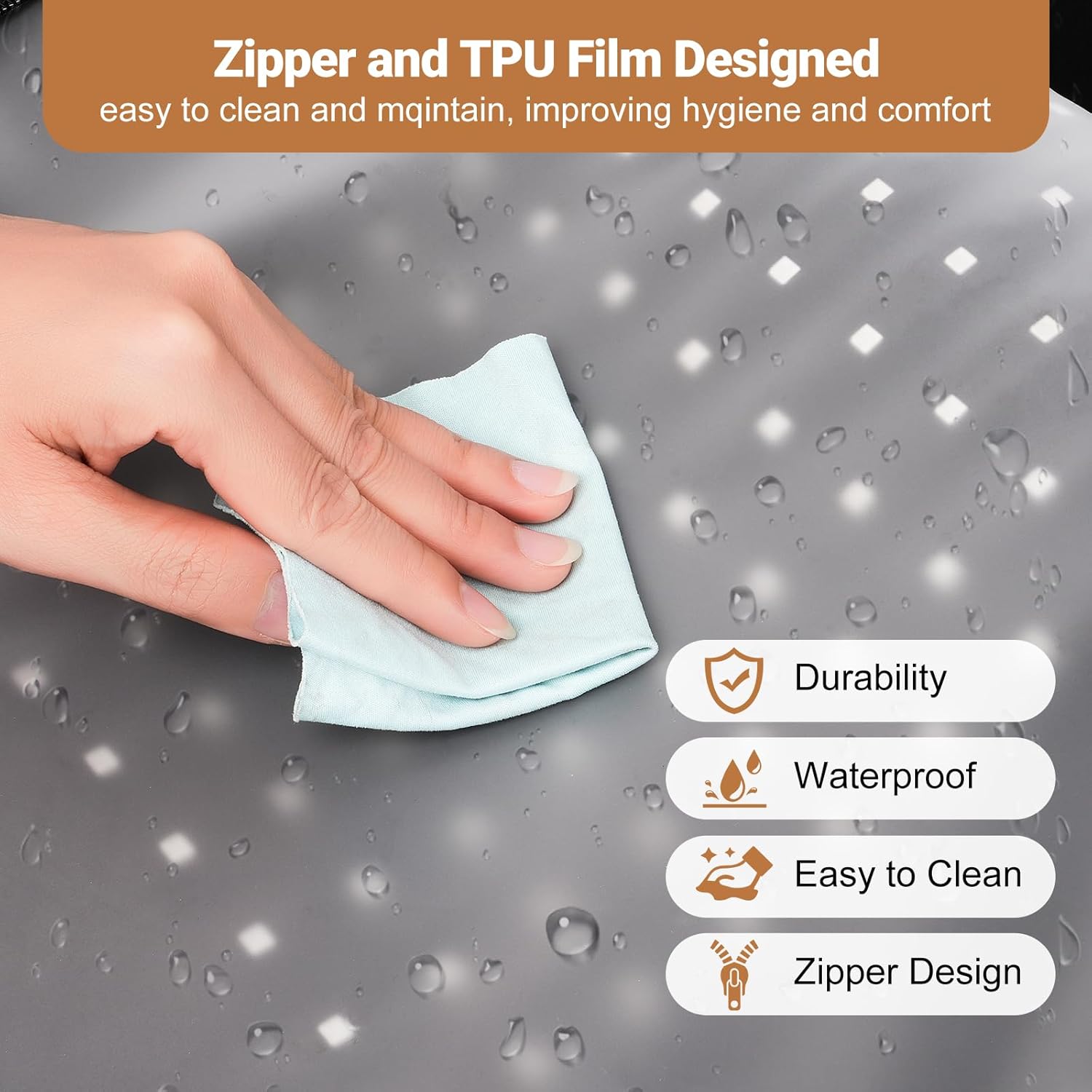 Red Light Therapy Device for Feet Legs Knees Ankle Large 15.8" x 11.4" x 25" 480 Dual Wavelength LED with 5 Modes Adjustable Power & Timer Infrared Light Therapy for Pain Relief Health Care Treatment - Image 4