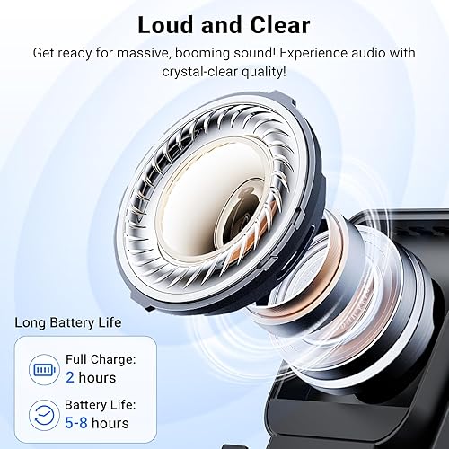Miniatura 4 de Altavoz de inducción con soporte para teléfono 5 en 1 Inducción inalámbrica Bluetooth Audio para iPhone Android Altavoces Amplificador con luz