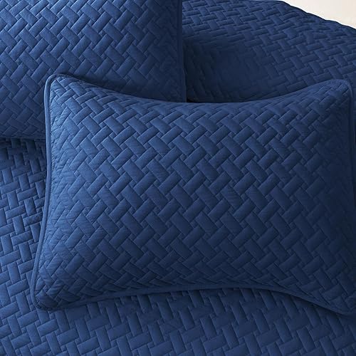 Miniatura 3 de EMME Juego de edredón tamaño individual, colcha ligera de verano, juego de ropa de cama de microfibra suave, 2 piezas, juego de colcha reversible