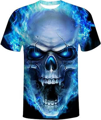 Black Rainbow Paint T-Shirts for Men Boys 3D Printed T-Shirts Short Sleeve Graphic Tees Shirt