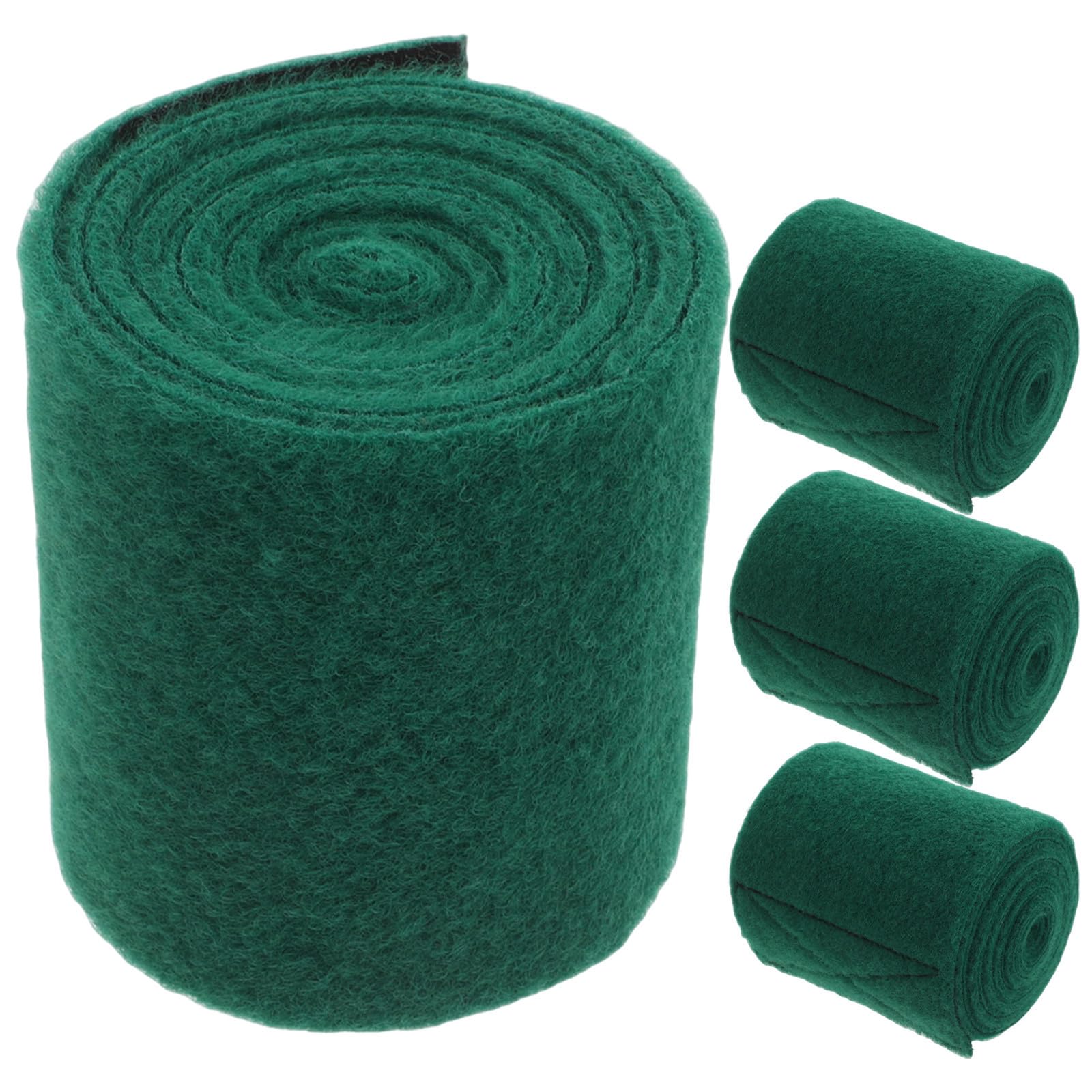 TOYANDONA 4pcs Tree Webbing Protective Pads Non-slip Tree Trunk Guards for Hammock Swing Outdoor Use Bark Wraps