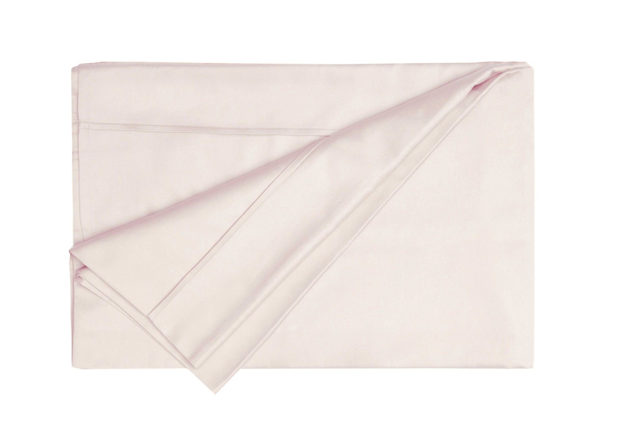 Belledorm Egyptian Cotton Flat Sheet - 200 Thread Count (Single, Powder Pink)