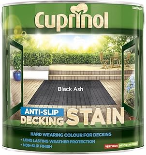 Unknown Anti Slip Decking Stain Black Ash 2.5L