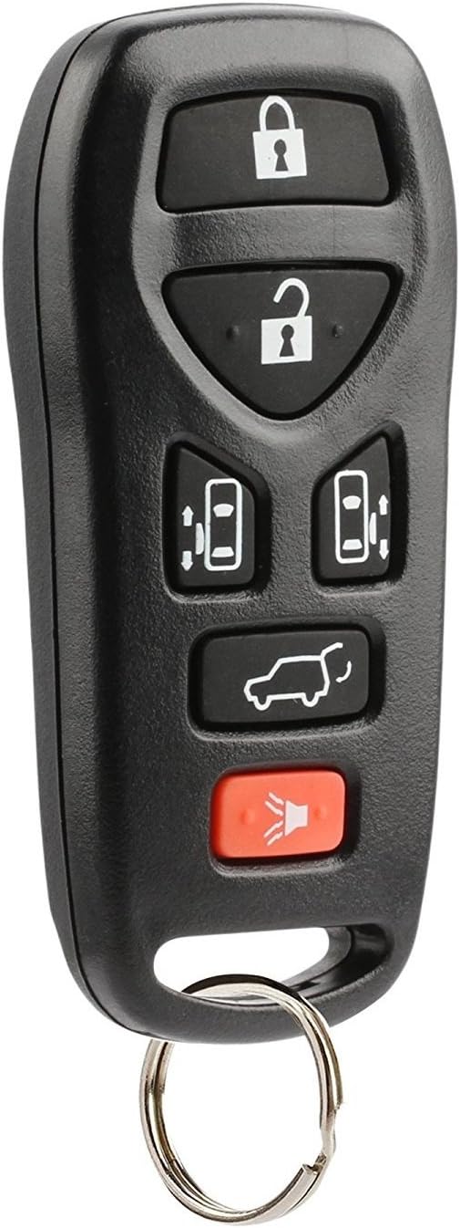 Car Key Fob Keyless Entry Remote fits Nissan 2004-2009 Quest (KBRASTU51, 211B-ASTU51)