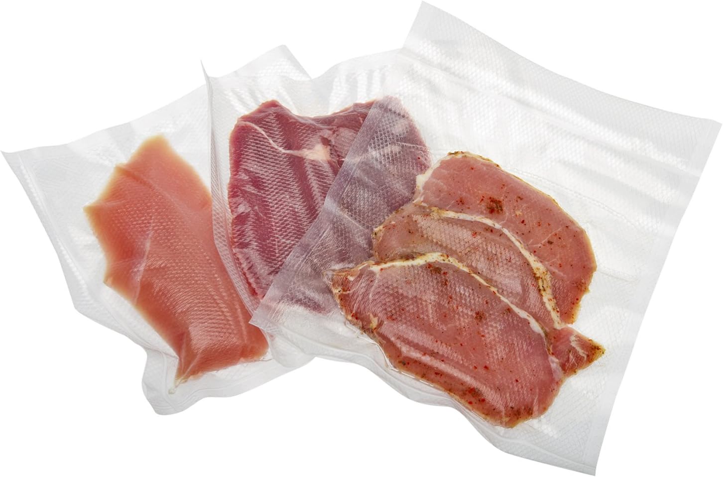 Status innovations 40-Piece Food Vacuum Sealer Bags Commercial Grade Set, 200 x 280 mm