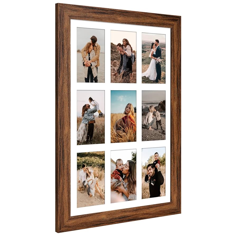 額縁付き写真 Amazon.co.jp: Gaevuian 13.5x19.5インチ 写真フレーム