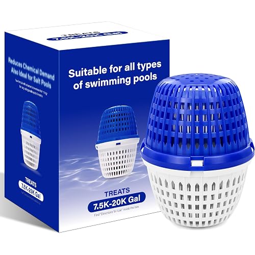 Pool Cartridge, Suitable for 7.5k-20k gallons Swimming Pools Blue/White